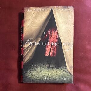 Water for Elephants Hardcover Book by Sara Gruen